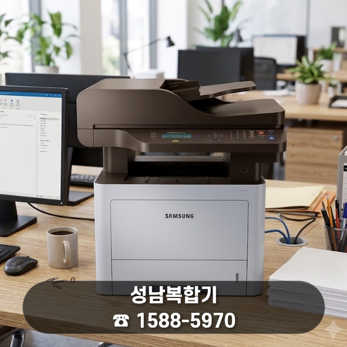 광주 복합기 렌탈 물류센터 송장 출력 고속 흑백 삼성 SL-M4070FR 신규 설치 후기